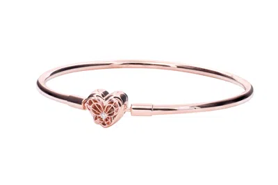PANDORA MOMENTS HEART & BUTTERFLY BANGLE
