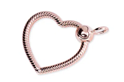 Pandora Moments Heart Charm Pendant In Gold