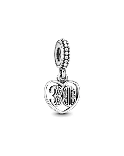 Pandora Moments Silver Cz Charm