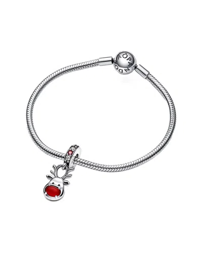 Pandora Moments Silver Dangle Charm In Metallic