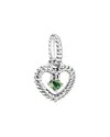 Pandora Birthstone Crystals Beaded Heart Dangle Charm