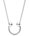 Pandora Moments Silver Horseshoe Pendant Necklace