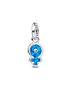 Pandora Moments Silver Opal Charm