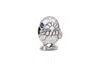 Pandora Moments Sparkling Cute Chick Charm In Metallic
