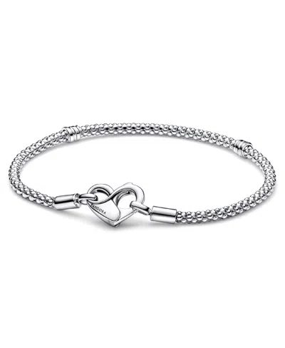 Pandora Moments Studded Chain Bracelet In Metallic