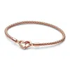 Pandora Moments Studded Chain Bracelet In Gold