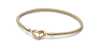 Pandora Moments Studded Chain Bracelet In Gray
