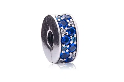 Pandora Mosaic Shining Elegance Clip - In Blue