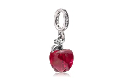 Pandora Murano Glass Red Apple Dangle Charm