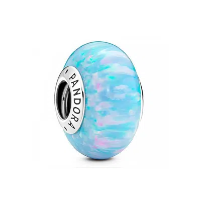 Pandora Opalescent Ocean Blue Charm In Multi