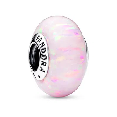 Pandora Opalescent Pink Charm In Neutral