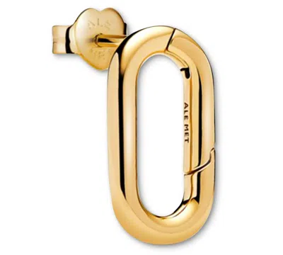 Pandora Openable Stud Earrings In Gold