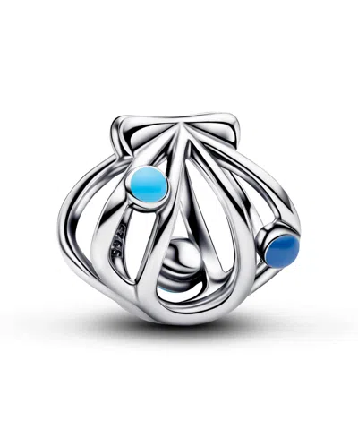 Pandora Openwork Shell Charm In Metallic