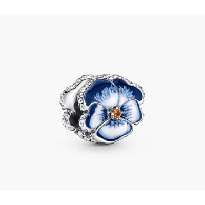 Pandora Pansy Sterling Silver Charm