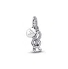Pandora Pave Infinity Knot Dangle Sterling Silver Charms