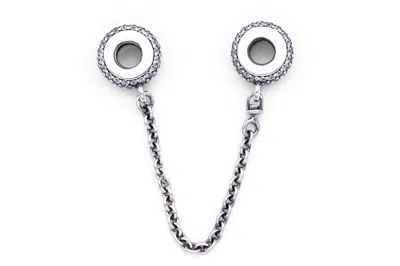 Pandora Pave Inspiration Safety Chain - In Metallic