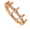 Pandora Pink Sparkling Crown Ring- Size 54/7 Us In Pink