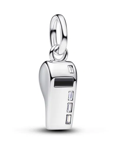 Pandora Referee Whistle Dangle Charm In Metallic