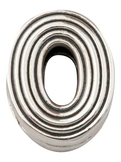 Pandora Reflexions Letter O Clip Charm - In Metallic