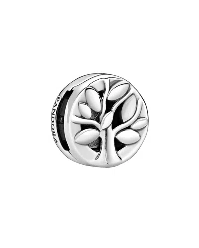 Pandora Reflexions Silver Clip Charm In Metallic