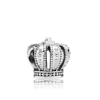 Pandora Regal Crown Charm In Sterling Silver