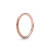 Pandora Sterling Silver Stable Me Statement Ring In Rose Gold