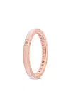 Pandora Rose Sparkling Wishbone Heart Ring In Gold