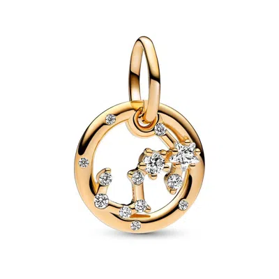 Pandora Scorpio Zodiac Dangle Charm In Transparent