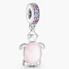Pandora Sea Turtle Sterling Silver Dangle In Metallic