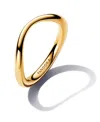 Pandora Shaped Band Ring In Gold