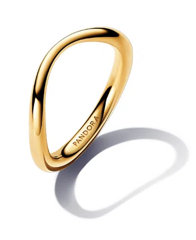 Pandora Shaped Band Ring In Gold