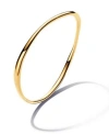 Pandora 14k Gold-plated Shaped Bangle In Silver