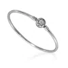 Pandora Moments Bangle In Sterling Silver