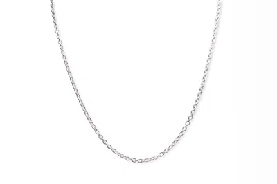 Pandora Silver Chain 75 Cm / 29.5 In In Metallic