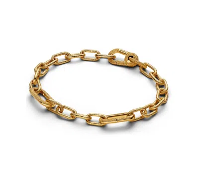 Pandora Small-link Chain Bracelet In Gold