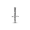 Pandora Sparkling Cubic Zirconia Cross Pendant In Silver