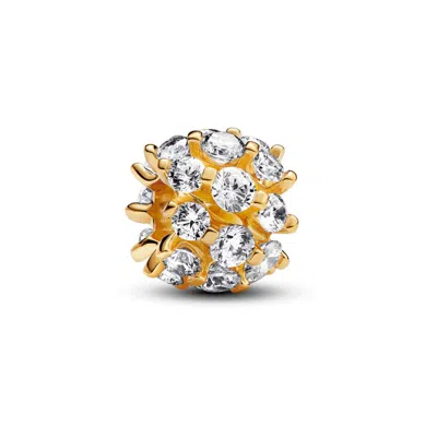 Pandora Sparkling Round Charm In Multi