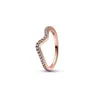 Pandora Sparkling Wave Ring In Multi