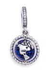 Pandora Spinning Globe Dangle Charm In Metallic