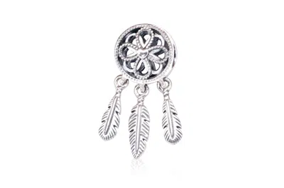 Pandora Spiritual Dreamcatcher Charm In White