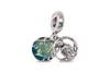 Pandora Star Wars Yoda Dangle Charm In Green