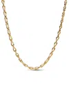Pandora Sterling Figure Of 8 Chain Link Necklace In Gold