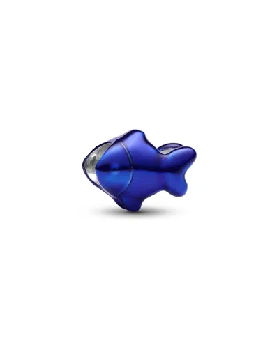 Pandora Sterling Silver Blue Enamel Fish Charm