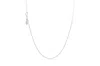 Pandora Sterling Silver Chain Necklace - Adjustable - In Silver