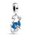 Pandora Sterling Silver Donald Duck Dangle Charm In Silver