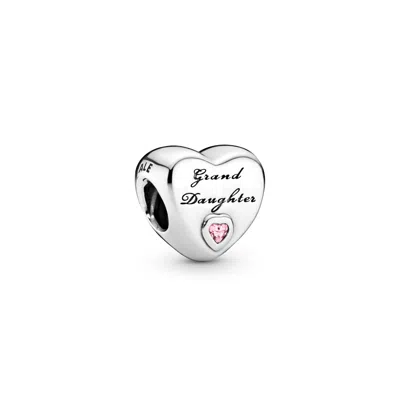 Pandora Sterling Silver Grand Daughter Heart Charms