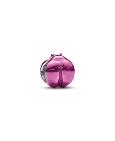 Pandora Sterling Silver Ladybird Mini Charm In Purple