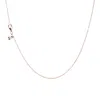 Pandora Sterling Silver Necklace With Sliding Clasp - In Gold