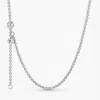 Pandora Sterling Silver Rolo Chain In Metallic