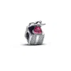 Pandora Sterling Silver Sparkling Gift Box Charms In Sterling Silver